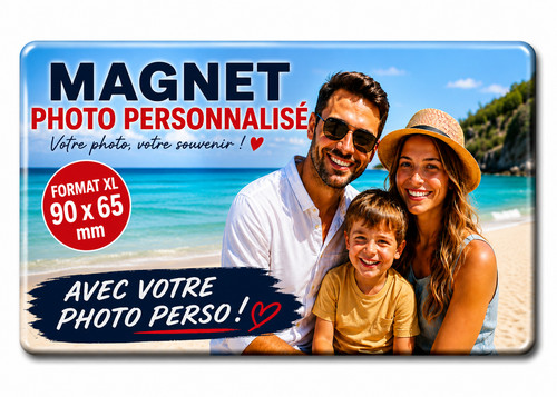 Magnet photo personnalisé - magnet,
