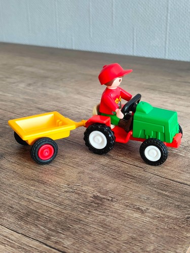 Playmobil tracteur enfant - tracteur,