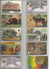 feline phone card lot