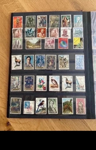 Album 540 timbres espagnols - de,