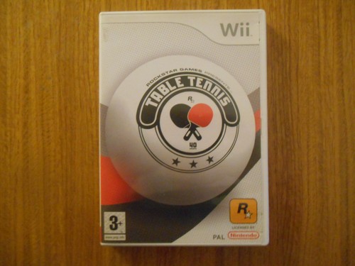 Table tennis wii - wii, complet