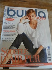 MAGAZINE BURDA STYLE TEINTES