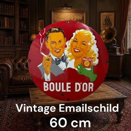 Vintage boule emaille - boule,
