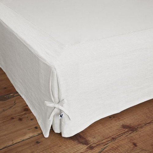 Cache sommier 180x200 lin - cache,