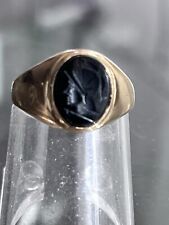 Chevalière Or 18cts et Onyx