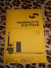 Manuel MIC  transpalette