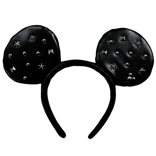 Bandeau cuir mickey - en,