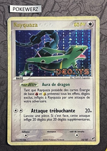 Carte pokémon rayquaza - pokémon,