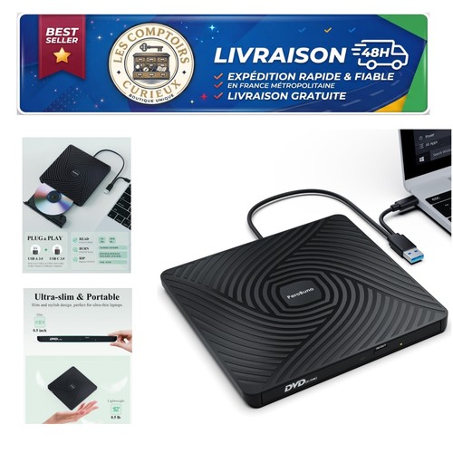 Lecteur dvd externe usb 0 - cd, 3.0