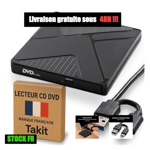 Takit lecteur dvd externe - dvd,