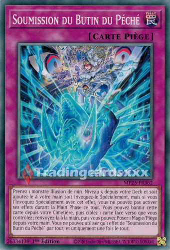 Soumission du butin - yu-gi-oh!,