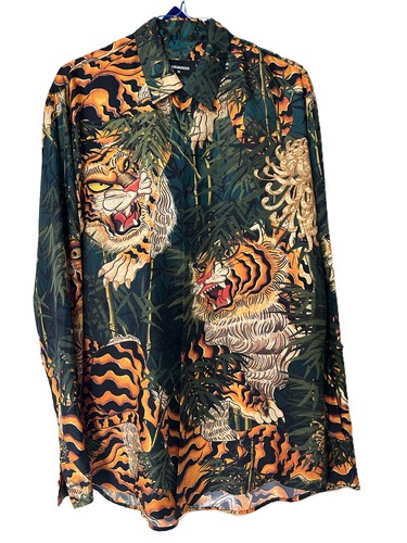 Dsquared2 mens shirt - , tiger