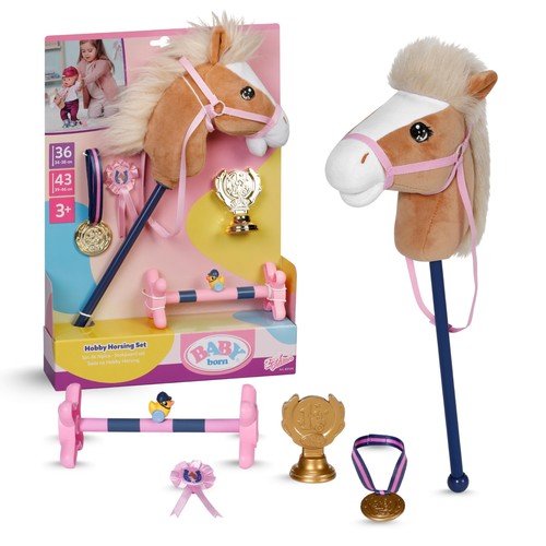 Baby born stokpaardset - stokpaardset, voor