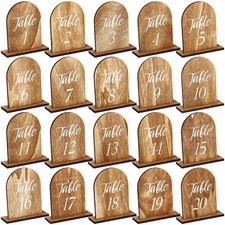 Wedding Wooden Table Numbers