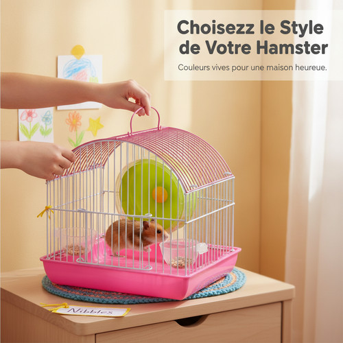 Cage hamster portable - hamster,