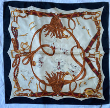 Foulard vintage en soie