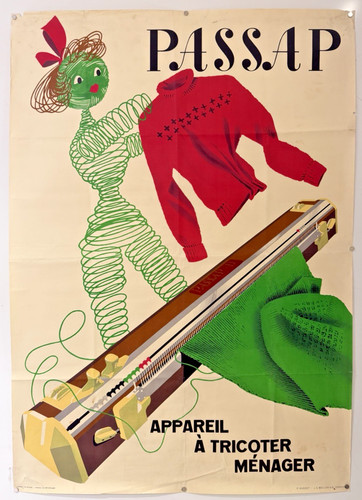 Passap appareil tricoter - passap, à