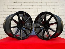 4X Roues noires concaves 19"