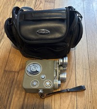 Vintage Eumig C3 8mm Movie Camera w/ Carry Case * Cleaned + TESTED