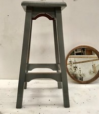 tabouret haut bois massif