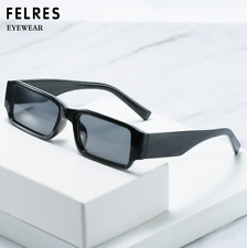 Rectangle Small Frame Sunglasses For Men Women Outdoor Driving Glasses UV400