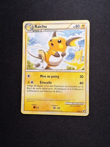 Raichu hgss indomptable - raichu,