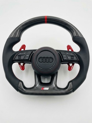 Volant carbone cuir - carbone,