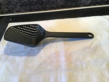 Joseph Joseph Scoop Plus Colander Strainer - Large - Charcoal Gray 13.5”L