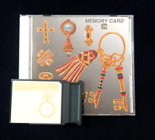 Gold Jewelry Embroidery Designs Card #28 for Janome 5000 5700 9000 Elna CE20
