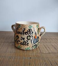 Poubelle de Table Vallauris Fait Main - Coloré Floral - Vintage