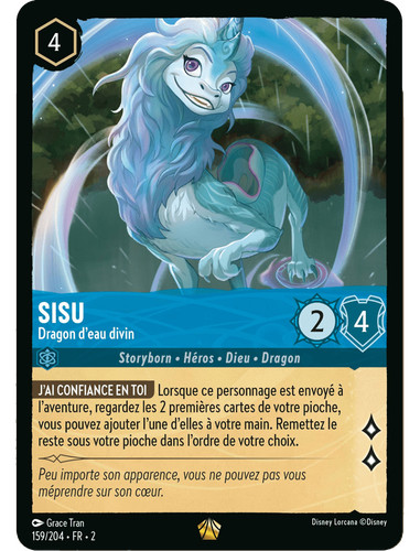 Sisu dragon eau divin - divin,
