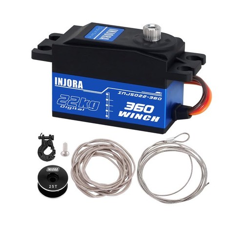 Servo numérique 22kg 360 - servo,