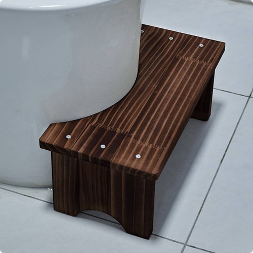 Tabouret accroupi bois massif - tabouret,