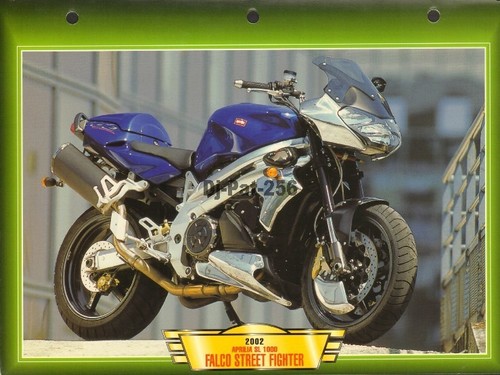 Fiche moto aprilia - fiche, sl