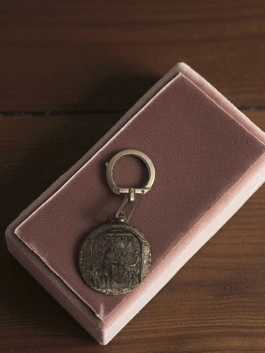 Porte clés ancien métal - porte-clés,