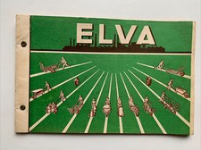 ANCIEN CATALOGUE ELVA -