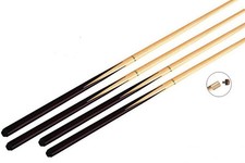 Lot de 4 queues de billard en
