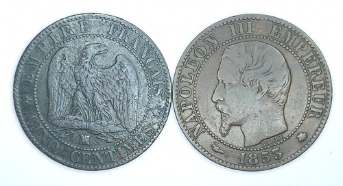 Lot pièces5centimes - lot,