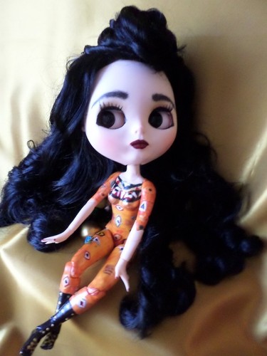 Blythe ooak doll custom adele - blythe,