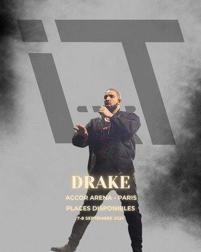 Place concert drake paris 2025 - drake,