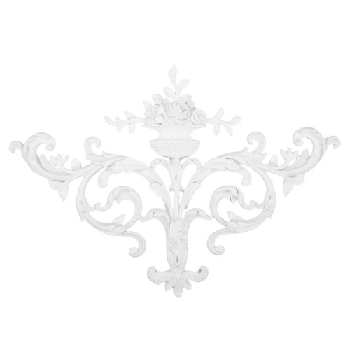 Sculpture fleurs angle - de, d'angle