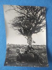 Photo Moto 3 roues side-car