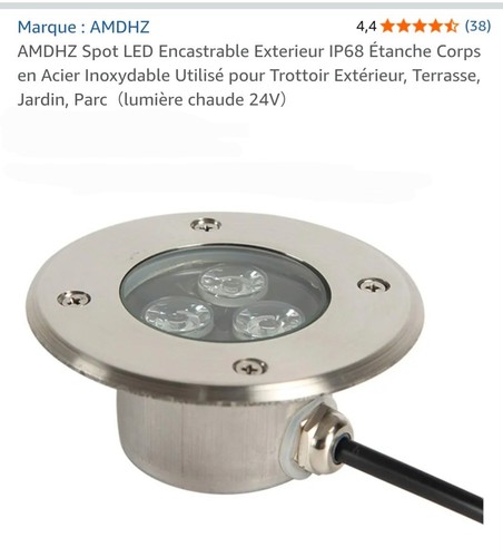 Spots led amdhz encastrable - 6,
