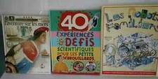 3 LIVRES DECOUVERTES ROBOTS -