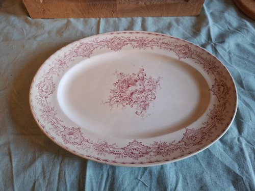 Petit plat ovale creil - plat, et