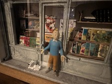 Diorama Vitrine Cadre  Tintin