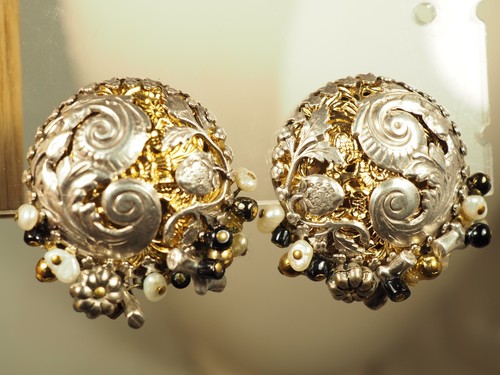 Boucles oreilles vintage - boucles,