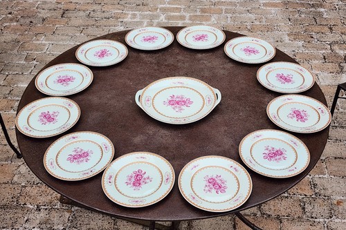 Haviland rare pate - , céladon