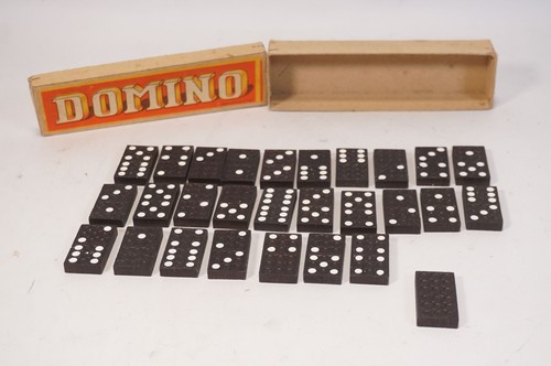 Vintage domino jeu made - domino, in