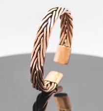 Bracelet manchette en cuivre